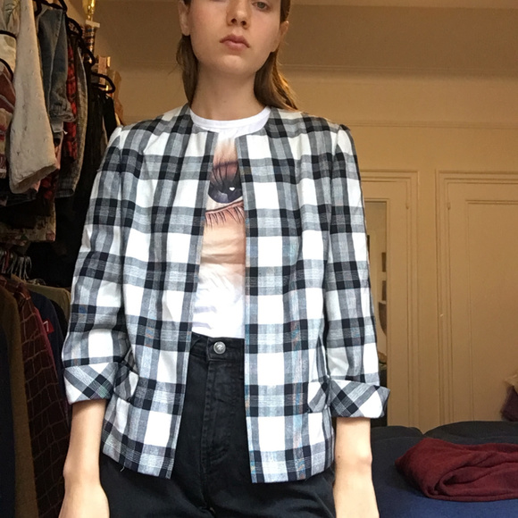 Petite Plaid Vintage Jacket - Picture 2 of 4
